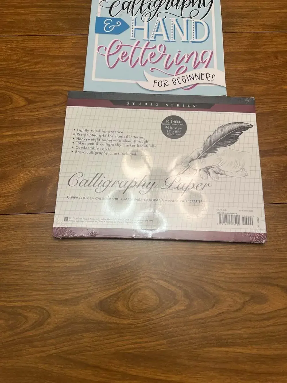 Modern Calligraphy & Hand Lettering for Beginners and Calligraphy Paper Bundle